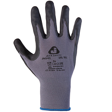 Перчатки с пенонитриловым покрытием Jeta Safety JN041