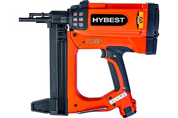 Пистолет гвоздезабивной газовый Hybest GSR40A NEW по бетону