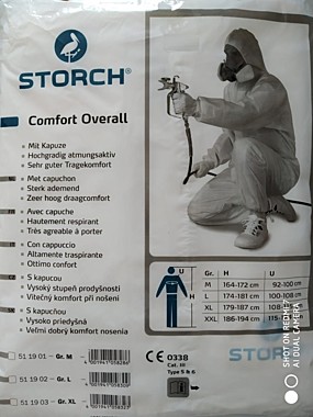 Комбинезон маляра Storch Overall Размер 56/58
